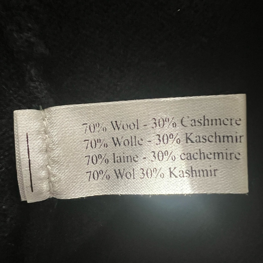 Orwell and Austen Cashmere Blend Rainbow Tiger Handcrafted Sweater XXL - Picture 10 of 12